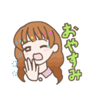 毎日使える女の子の日常（個別スタンプ：6）