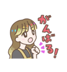 毎日使える女の子の日常（個別スタンプ：7）