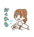 毎日使える女の子の日常（個別スタンプ：35）