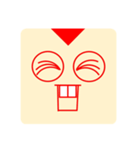 M字のひと（個別スタンプ：7）