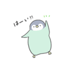 【敬語】空色ペンギンのスタンプ（個別スタンプ：5）