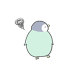 【敬語】空色ペンギンのスタンプ（個別スタンプ：38）
