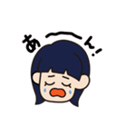日頃のオン眉ちゃん（個別スタンプ：7）