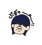 日頃のオン眉ちゃん（個別スタンプ：13）