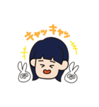 日頃のオン眉ちゃん（個別スタンプ：24）