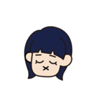日頃のオン眉ちゃん（個別スタンプ：34）