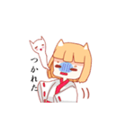 キツネの巫女ちやん（個別スタンプ：5）