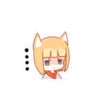 キツネの巫女ちやん（個別スタンプ：21）