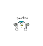 不思議なペンギンの日常会話スタンプ（個別スタンプ：6）