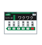 電車のLCD 1（個別スタンプ：8）