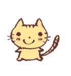 Pencil Touch Cat（個別スタンプ：1）