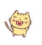 Pencil Touch Cat（個別スタンプ：16）