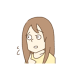 まんまるお目目の女の子（個別スタンプ：10）