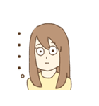 まんまるお目目の女の子（個別スタンプ：11）