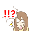 まんまるお目目の女の子（個別スタンプ：12）