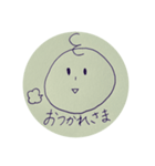 くるくるぽてとちゃん（個別スタンプ：3）