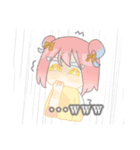 かわいいさんにんすたんぷ（個別スタンプ：4）