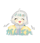 かわいいさんにんすたんぷ（個別スタンプ：8）