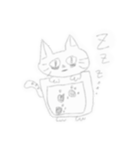 ねこ よしお（個別スタンプ：3）