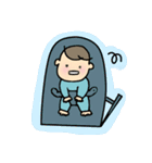 赤ちゃんの日常 〜あいさつ編〜（個別スタンプ：37）