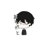 スーツの男の子（個別スタンプ：6）