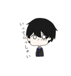 スーツの男の子（個別スタンプ：16）