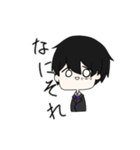 スーツの男の子（個別スタンプ：23）