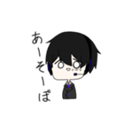 スーツの男の子（個別スタンプ：37）
