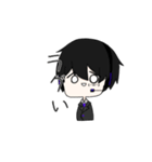 スーツの男の子（個別スタンプ：40）
