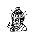 オメガおじさんと友達1（個別スタンプ：9）