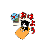 猫ずらむもこ（個別スタンプ：1）