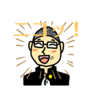 飛び出せ！毛むくじゃら学園スタンプ1（個別スタンプ：6）