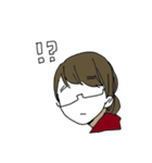 猫のいる家族（個別スタンプ：5）