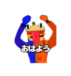 ハンバーガさん（個別スタンプ：2）