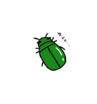 そこらへんのこがねむし（個別スタンプ：8）