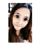美しい女性の自分撮り（個別スタンプ：4）