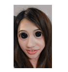 美しい女性の自分撮り（個別スタンプ：11）