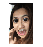 美しい女性の自分撮り（個別スタンプ：20）