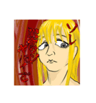 とっても可愛い女の子（個別スタンプ：3）