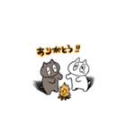 しろねこと。（個別スタンプ：28）