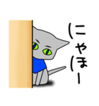 冷静にゃん助（個別スタンプ：1）