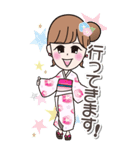 あさがおねえさんBIGスタンプ（個別スタンプ：2）
