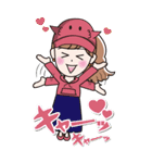 あさがおねえさんBIGスタンプ（個別スタンプ：7）