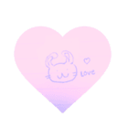 らびゅんこ♡（個別スタンプ：4）
