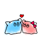 めんだこかっぷる（個別スタンプ：1）
