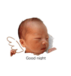 生後1ヶ月の真之介（個別スタンプ：3）