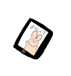 手描きうさぎさんスタンプ（個別スタンプ：12）