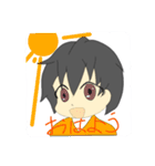 平凡な男の子スタンプ（個別スタンプ：3）