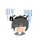 平凡な男の子スタンプ（個別スタンプ：7）