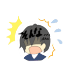 平凡な男の子スタンプ（個別スタンプ：8）